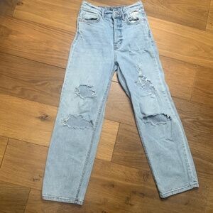 Wild Fable Highest Rise Distressed Jeans